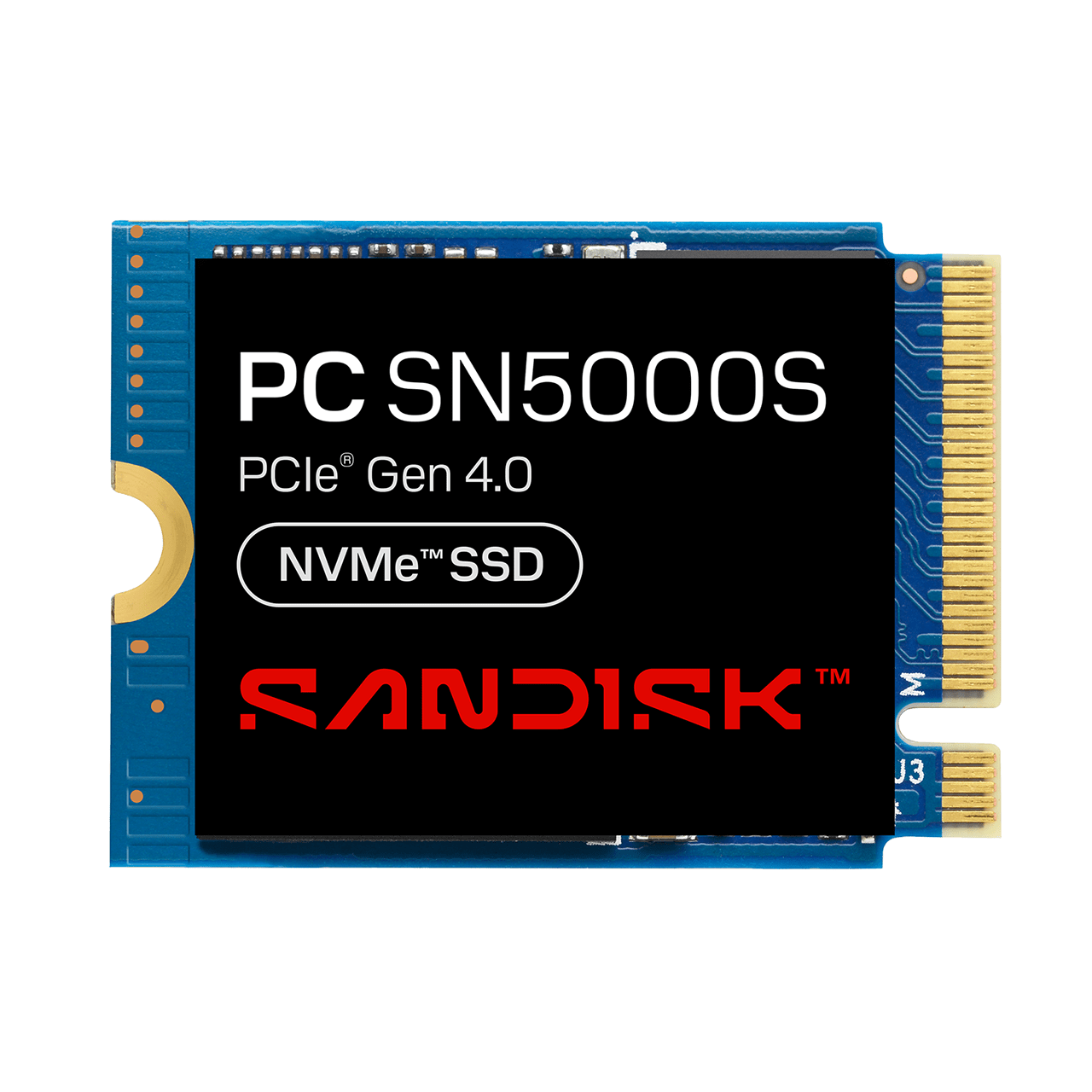 SANDISK PC SN5000S NVMe SSD - 512GB, M.2 2230, Pyrite v2.01 - Image2
